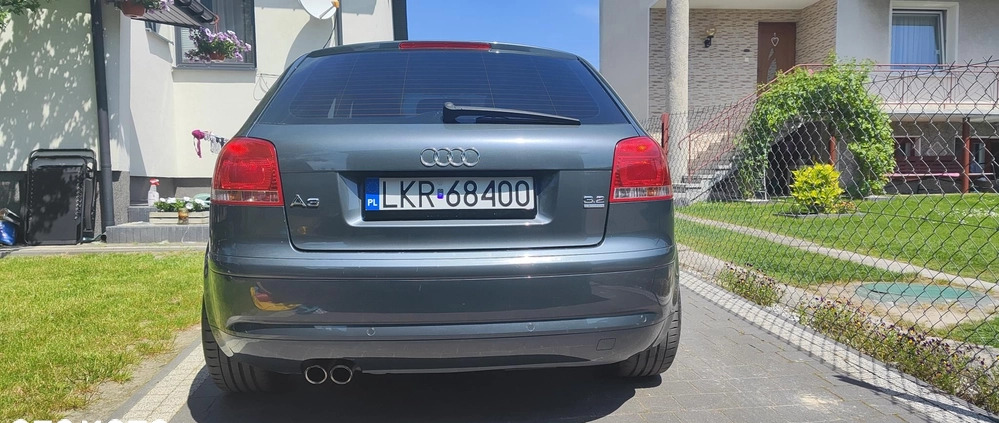 Audi A3 cena 22000 przebieg: 270000, rok produkcji 2007 z Kraśnik małe 596